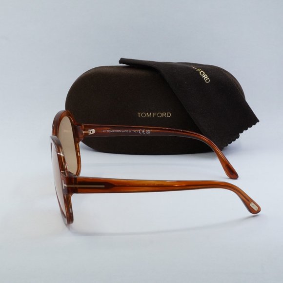 Tom Ford Hanley FT1034 45E Sunglasses - Light Brown/Brown Photochromic main image 6